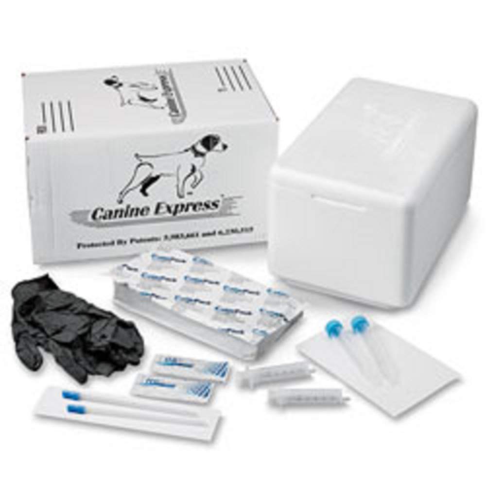 SANPROV kit face ouverte montrant composants et pack réfrigérant garantissant conservation
