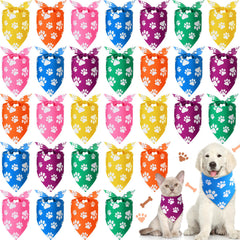 Sanwuta lot de 30 bandanas colorés, polyvalence pour fêtes