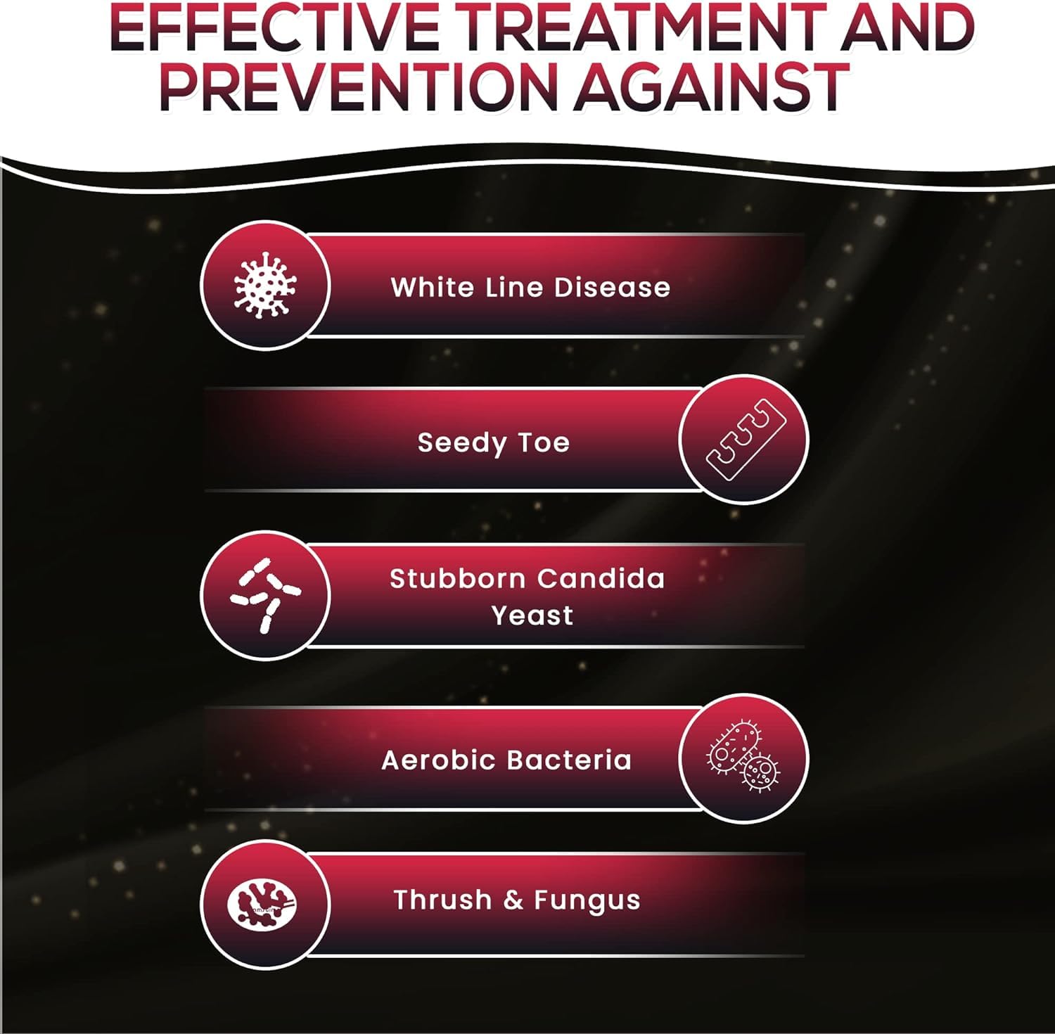 SAV-A-HOOF pulvérisation sur fourchette pour nettoyer et réduire infections