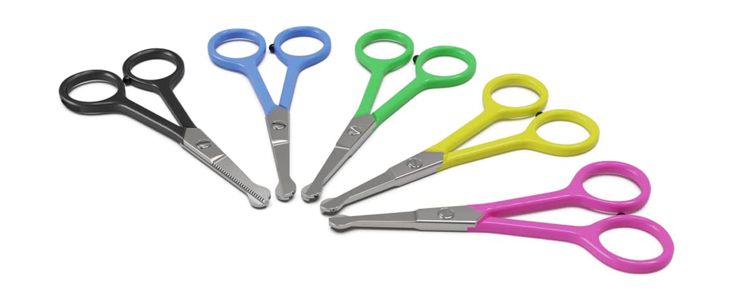 Scaredy Cut Tiny Trim gros plan lame micro-dentée pour coupe précise