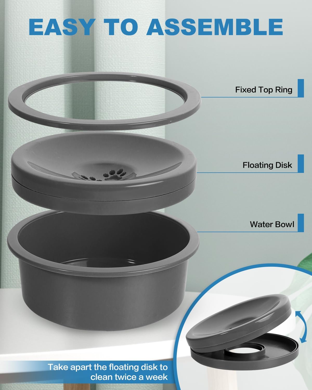 SCHITEC comparaison taille montrant diamètre pour supports surélevés