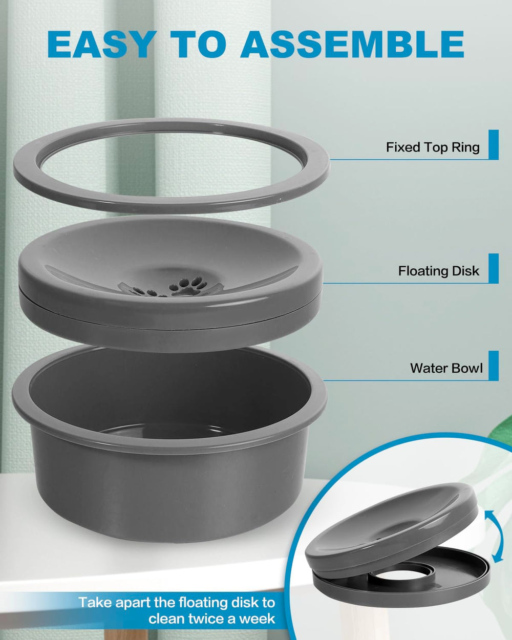 SCHITEC comparaison taille montrant diamètre pour supports surélevés