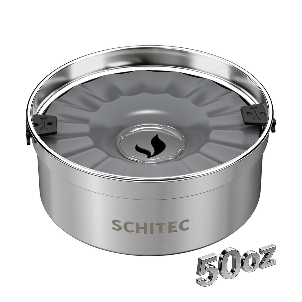 SCHITEC bol face avant montrant design anti-débordement et propreté