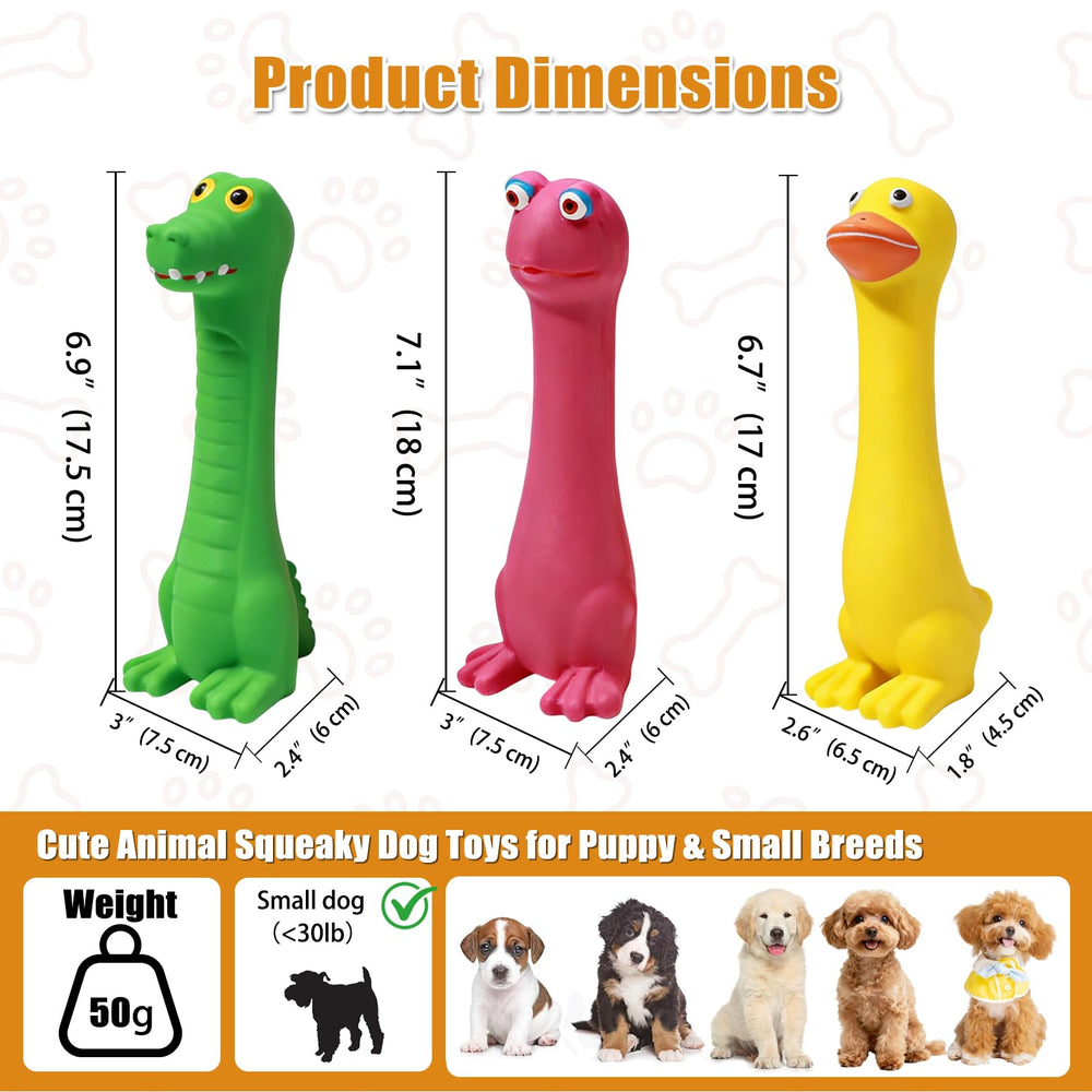 SCHITEC canard et dinosaure en groupe, assortiment coloré encourageant le jeu