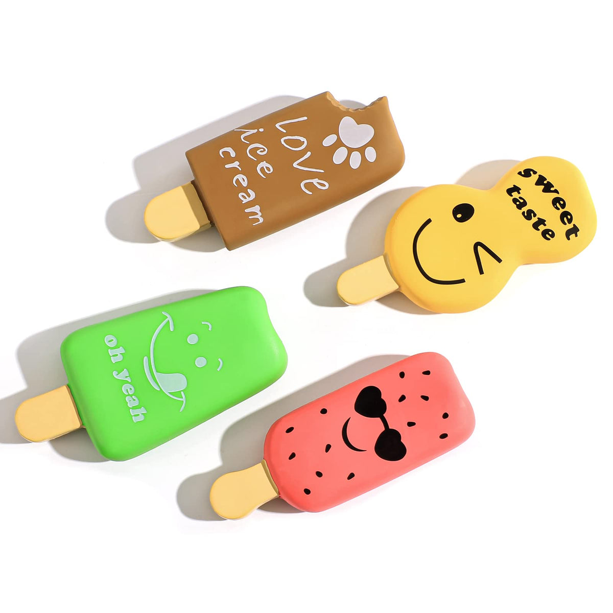 SCHITEC pack avant montrant quatre jouets, stimulation sécurisée pour chiots