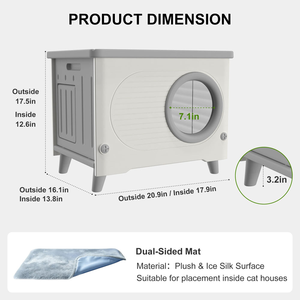 Scistore emballage et étiquette affichant dimensions et informations produit