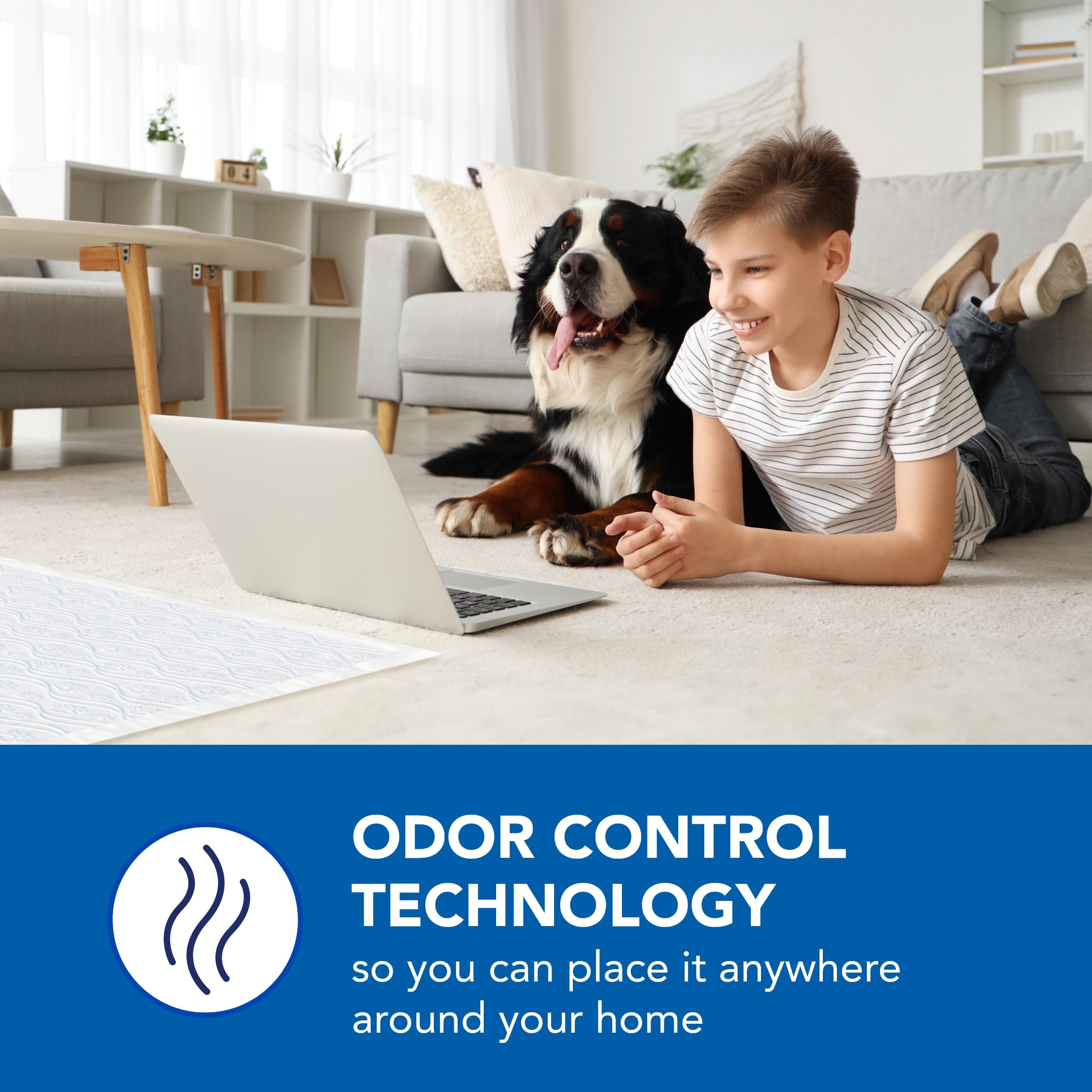 Scott Pet Guard comparaison de taille XXL indiquant l'espace généreux pour grands chiens