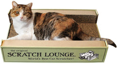 Scratch Lounge gros plan sur la texture du carton cannelé, durable et dense
