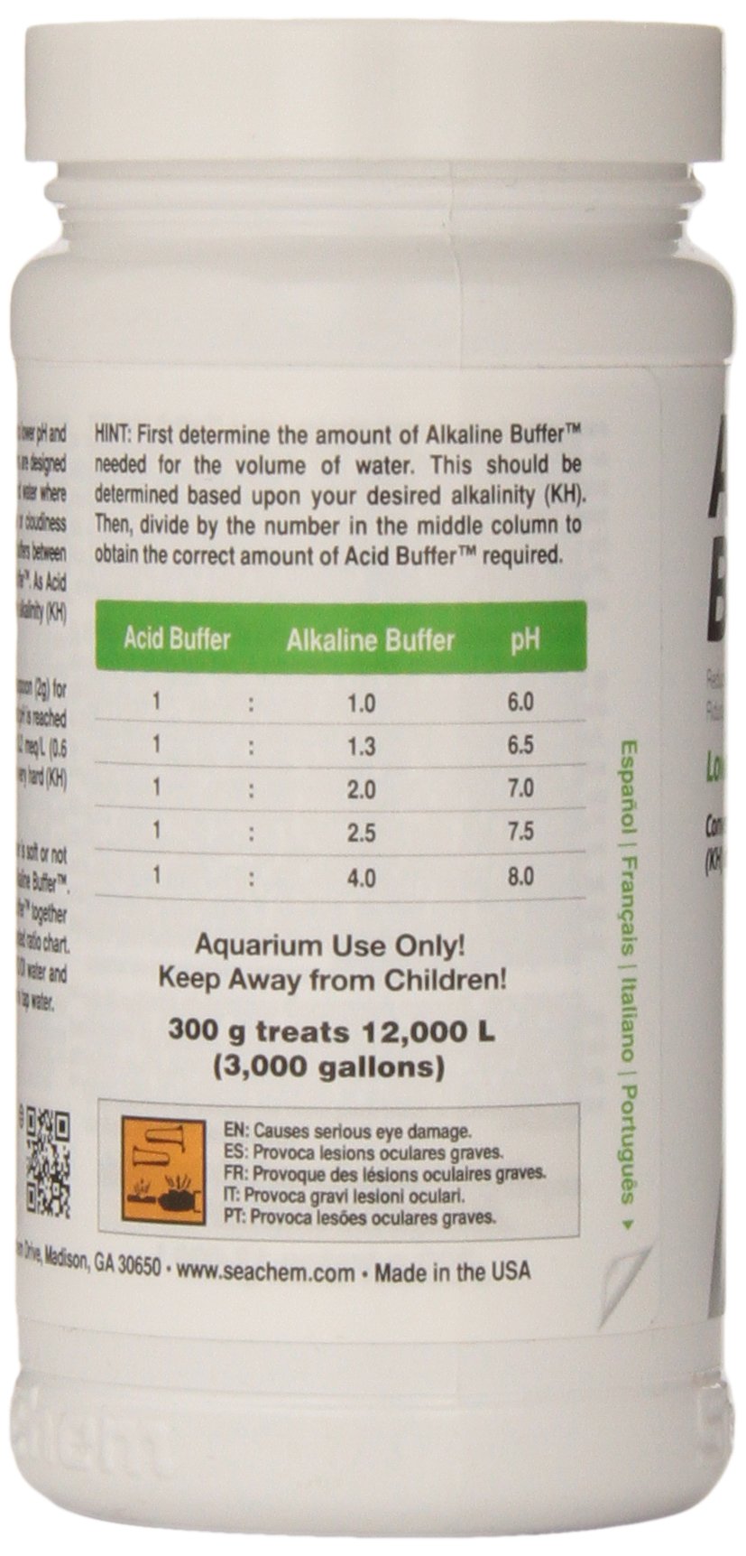 Versage de Seachem Acid Buffer dans une cuillère pour un dosage progressif sécurisé