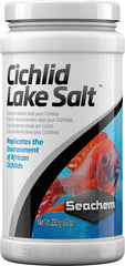 Seachem emballage face montrant 250 g et usage aquarium