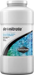 Seachem de*Nitrate emballage avant montrant le produit et ses avantages pour la filtration