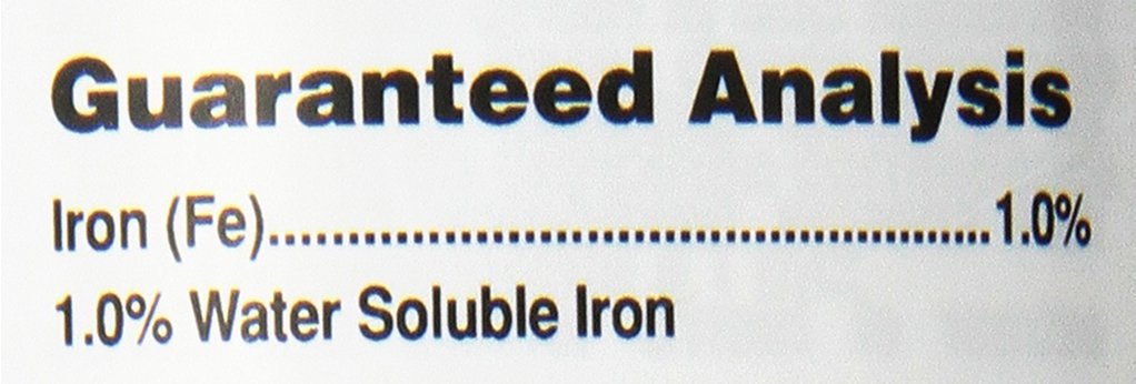 Seachem Flourish Iron flacon 500 ml à côté d’un verre pour visualiser l’échelle