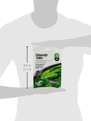 Seachem Flourish Tabs aquarium planté en action montrant croissance améliorée