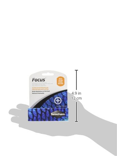 Seachem Focus mélange en pâte sur nourriture, améliore appétence et efficacité du traitement