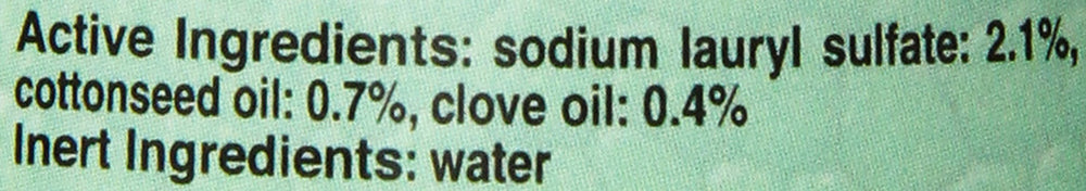 Seachem Jurassipet JurassiMite étiquette lisible indiquant instructions et sécurité