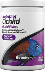 Seachem NutriDiet flocons paquet recto montrant l'étiquette et bénéfice nutritionnel