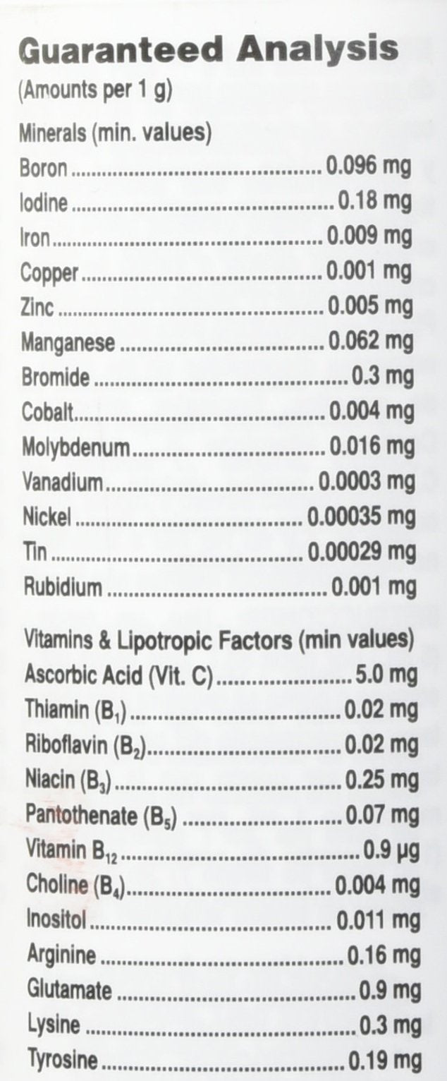 Seachem Reef Plus comparé à main pour évaluer le volume 500 mL