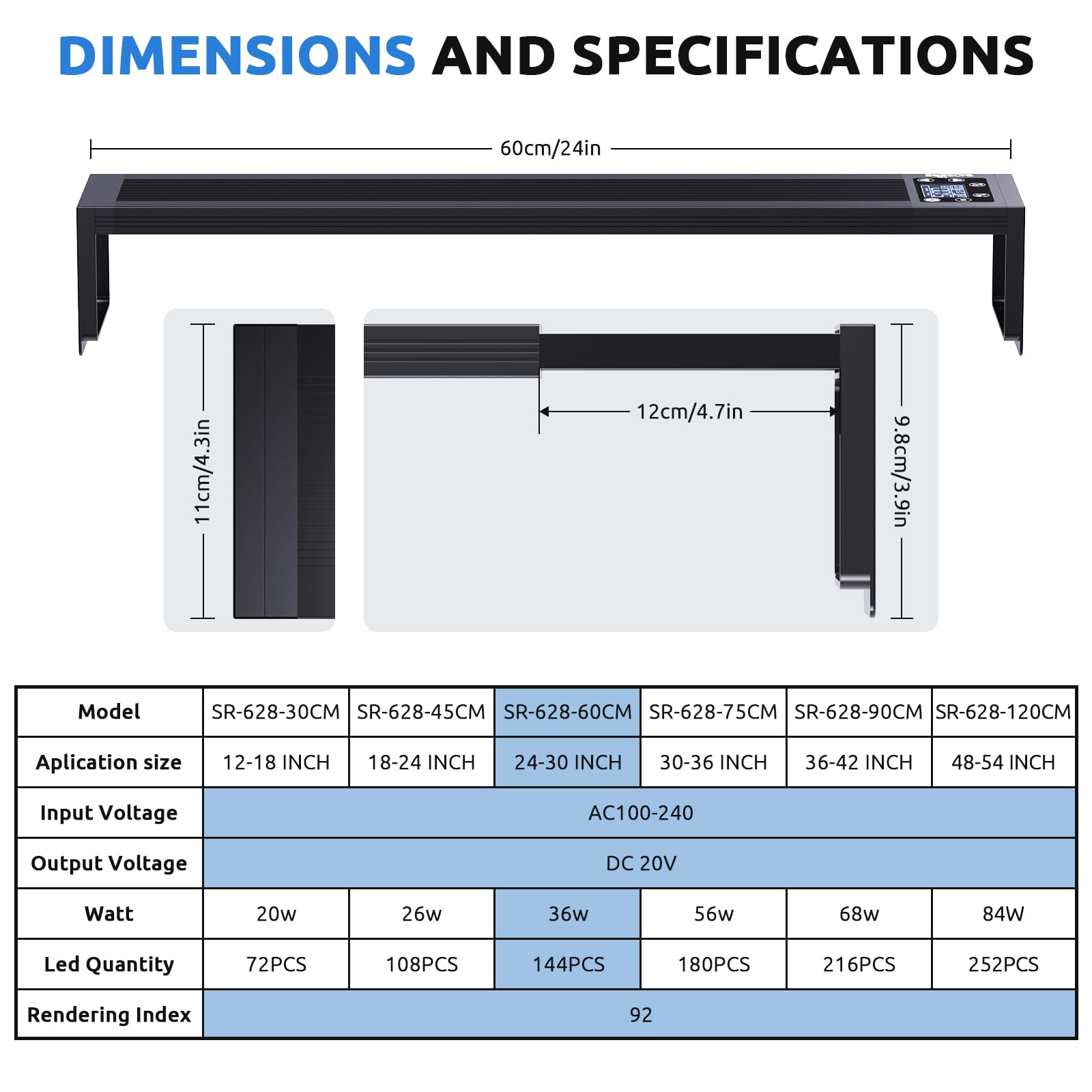 SEAOURA détail du boîtier aluminium double couche, dissipation thermique efficace
