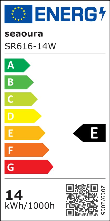 SEAOURA comparaison d'échelle avec règle montrant compatibilité 18–24 pouces