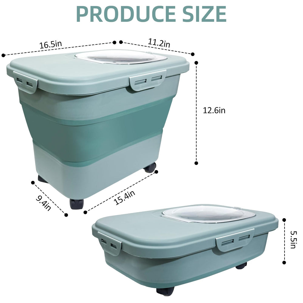 SECOAT bac plié pour rangement compact et gain de place