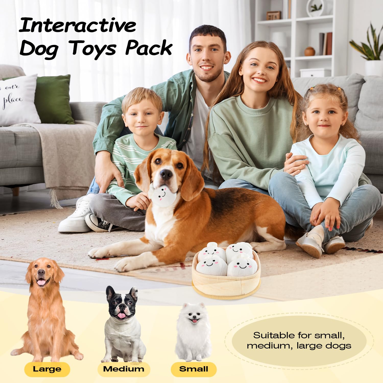 Sedioso comparaison taille avec main pour choix adapté au chien
