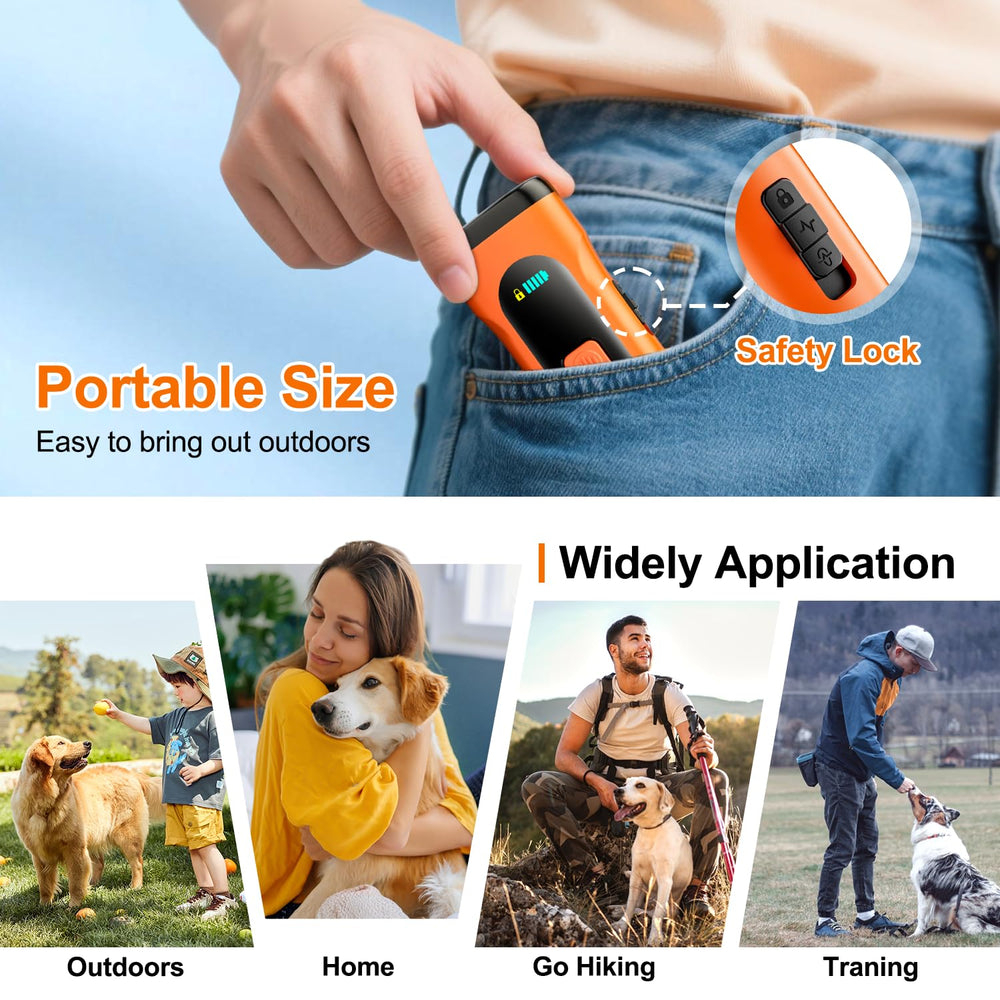 SEDULAN lampe LED active et mode flash dissuadant chiens errants