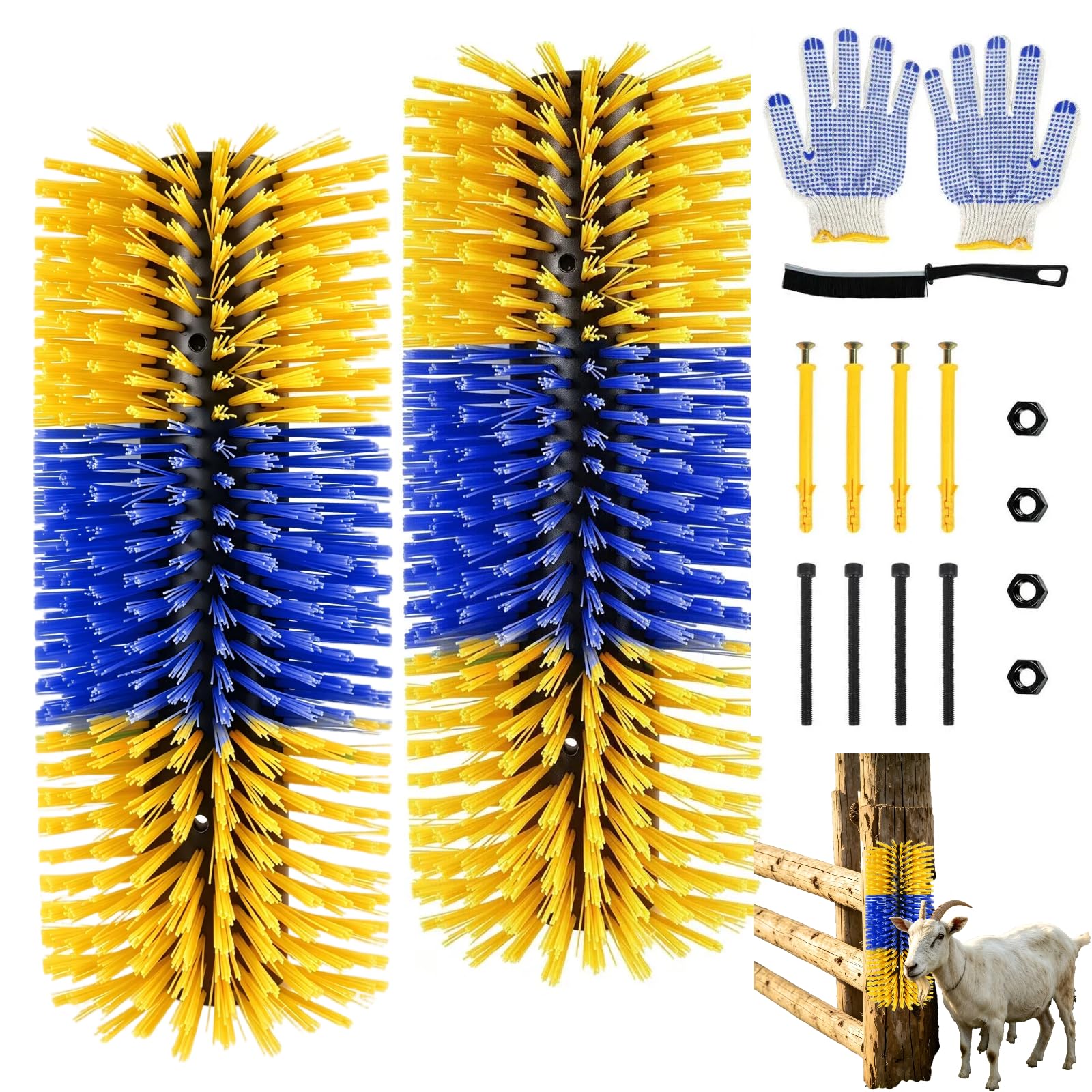 SEHFKKD brosse grattoir vue face protège clôtures et murs