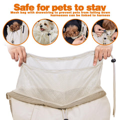 SENIOR BUDDAY gros plan du tissu résistant montrant texture durable
