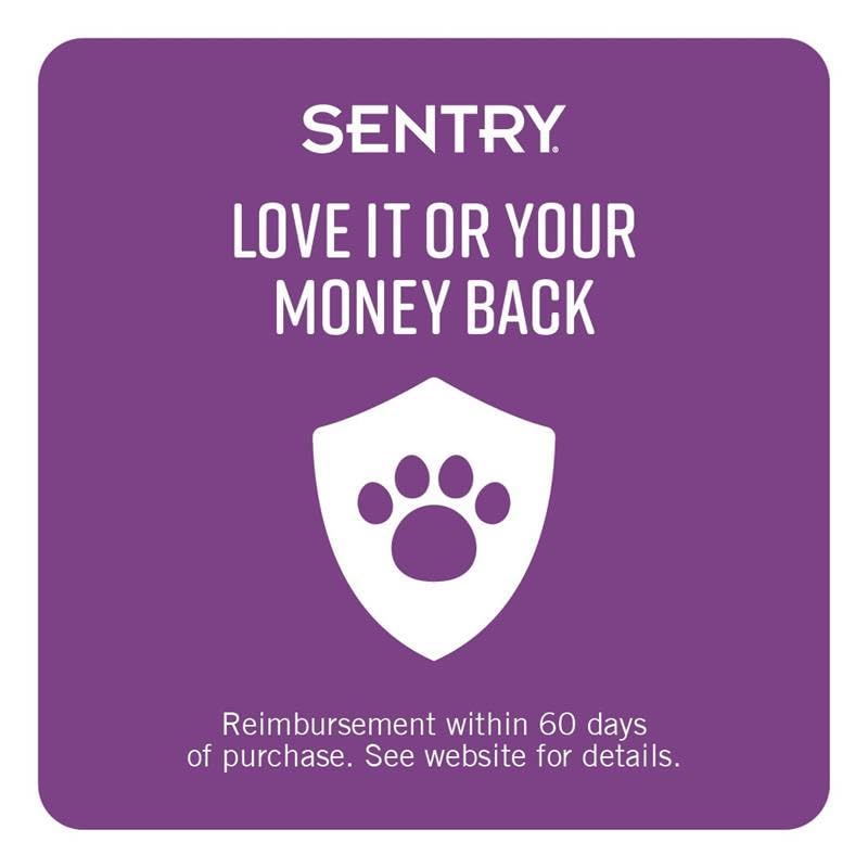 Sentry comparaison comportement avant et après port montrant apaisement