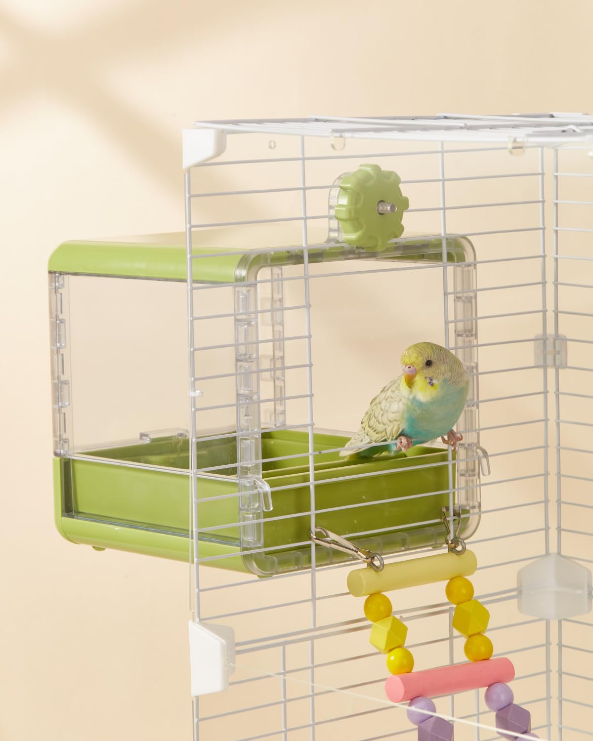 septillar installation dans cage en contexte quotidien et pratique