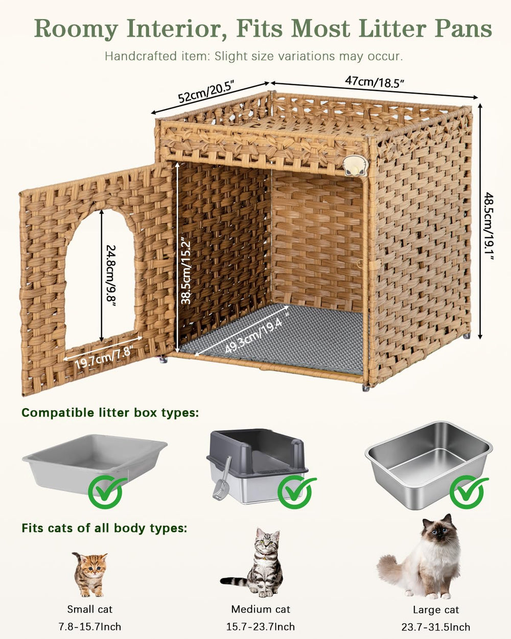 SETVSON chat entrant dans l'enceinte, espace confortable et privé