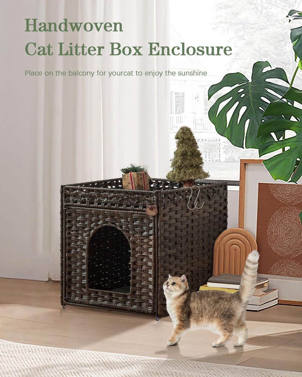 SETVSON meuble à côté d’un chat illustre dimensions adaptées