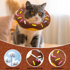 Seyezo chat portant le donut protection et liberté de mouvement