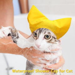 SEZDEKI petit chien portant bonnet en usage pour bain sécurisé