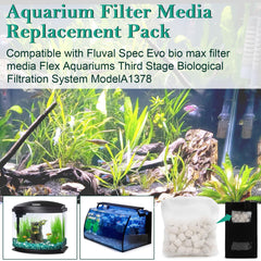 SHAHN sachet installé dans filtre Fluval Spec Evo pour performance