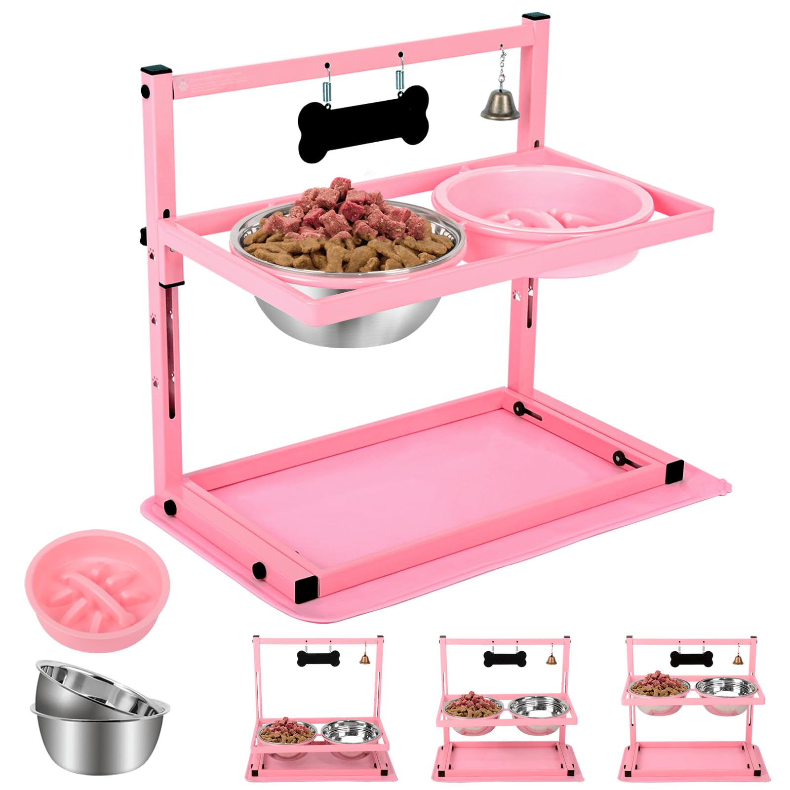 SHAINFUN support avant rose montrant stabilité et design pratique