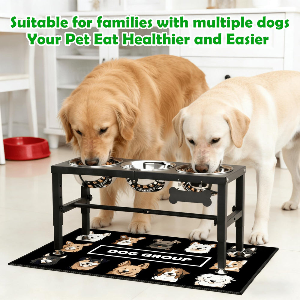SHAINFUN tapis anti-éclaboussures capturant miettes et liquides