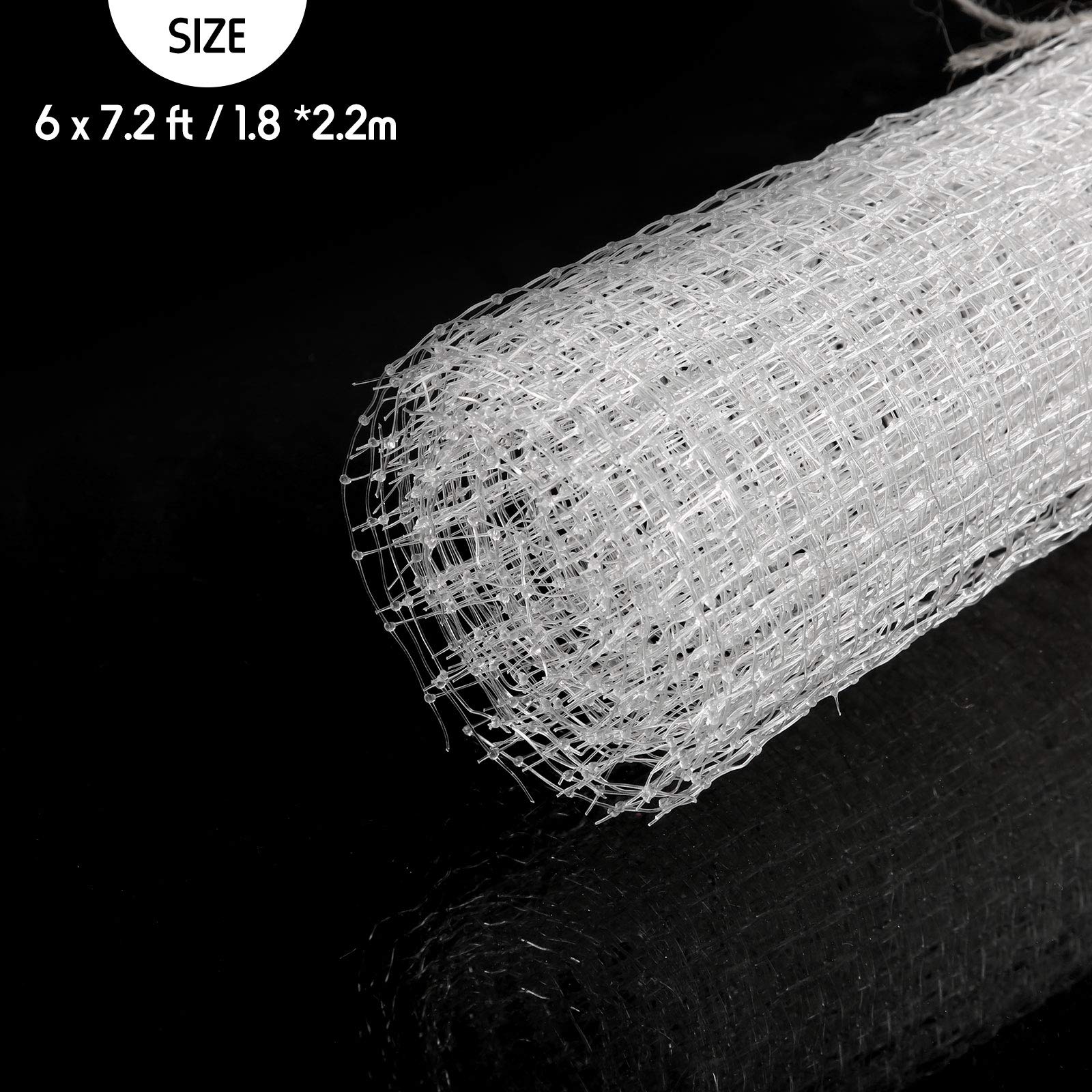 Shappy maille gros plan exhibant texture nylon durable et résistance