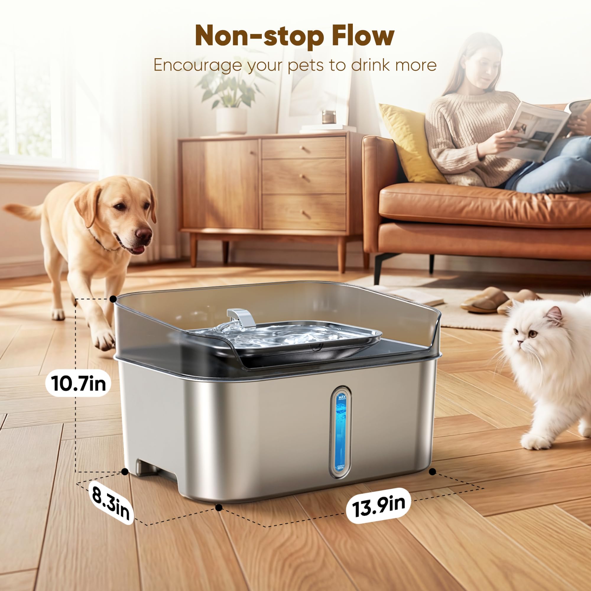 SHARLOVY comparaison taille, montre capacité 8L face à objet courant