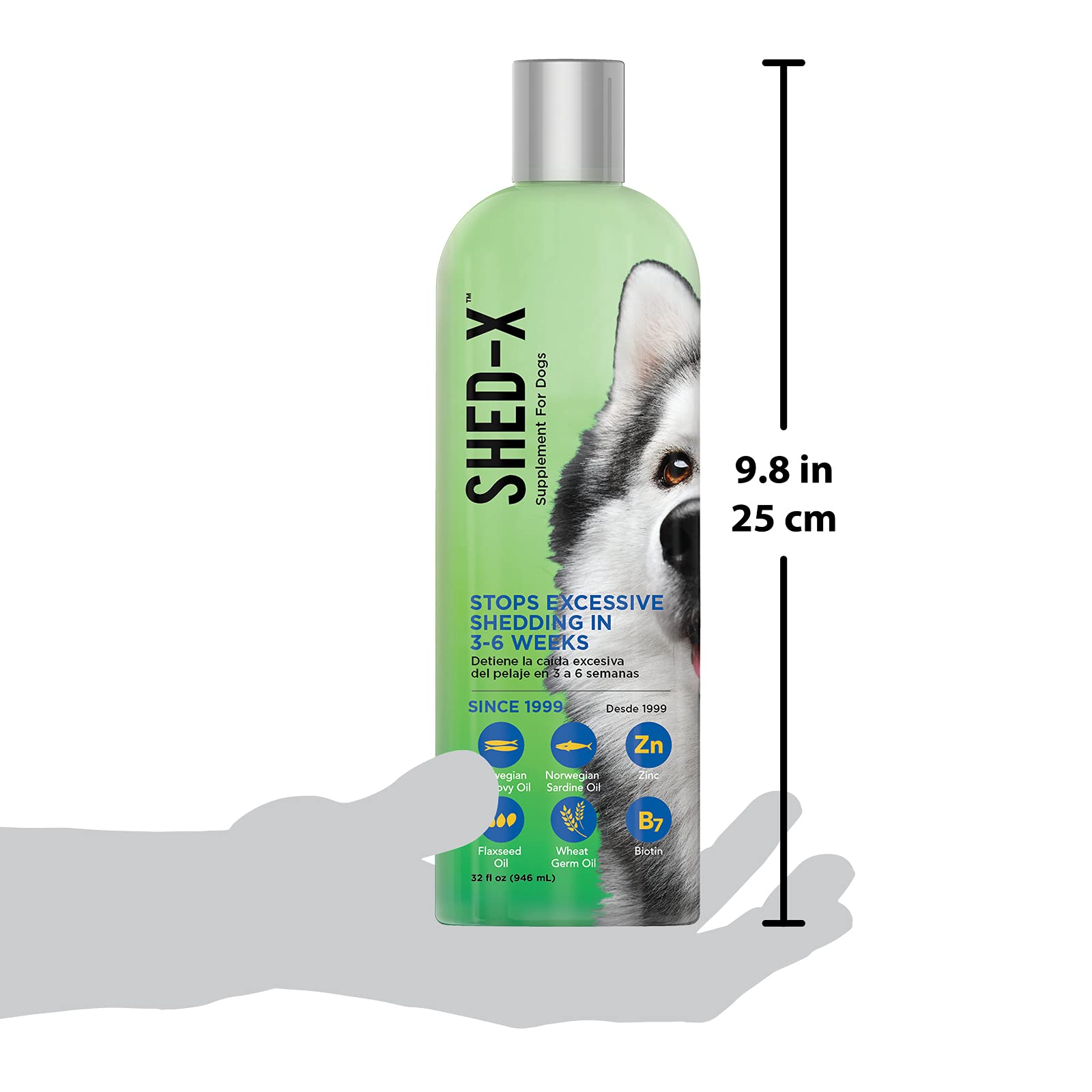 Shed-X huile ajoutée sur croquettes, améliore goût et absorption des oméga