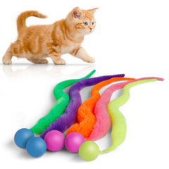 SHENGSEN balle avec queue vue avant montrant forme et couleur pour jeu attractif