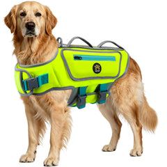Sheripet gilet de sauvetage face avant montrant bonne visibilité et design
