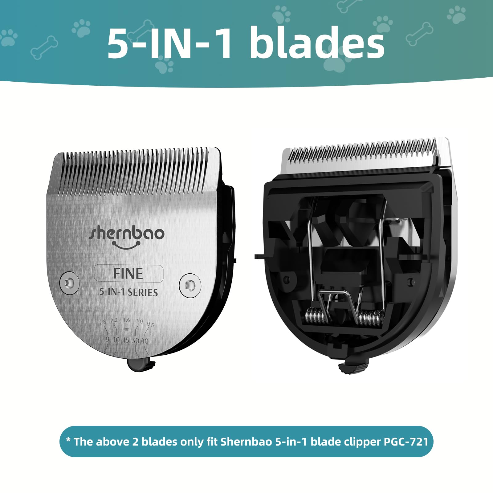shernbao lame PGC-721 en usage sur pattes, permet retouches délicates et sûres