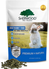 Sherwood Pet Health emballage avant montrant formule sans céréales bénéfique