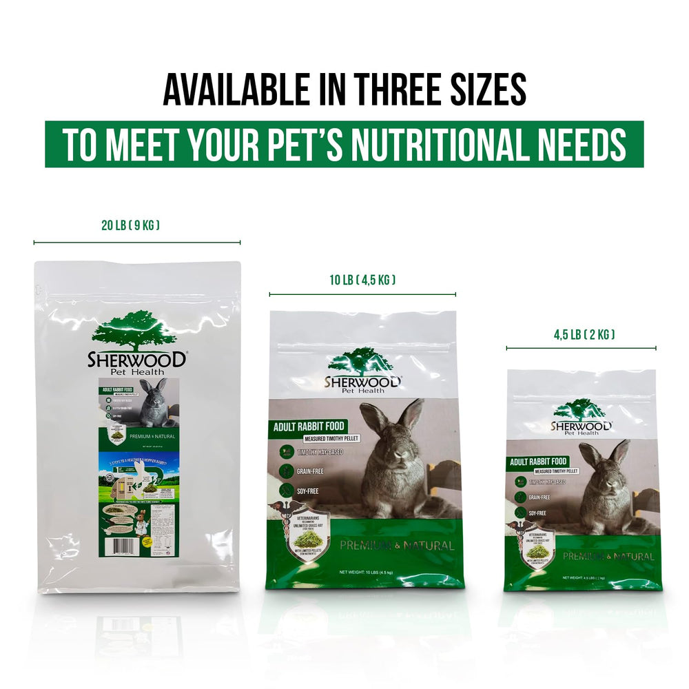 Sherwood Pet Health étiquette nutritionnelle claire indiquant nutriments essentiels