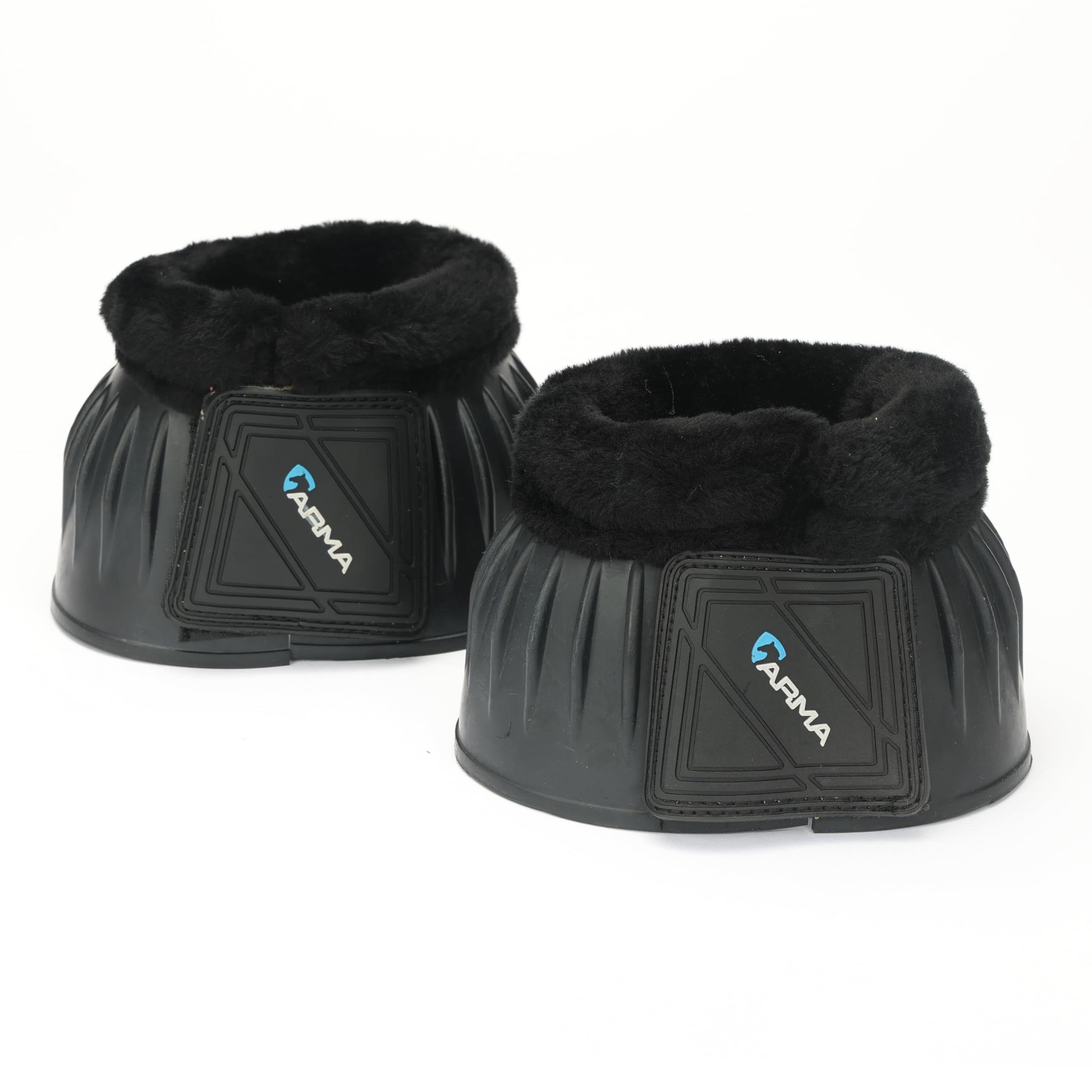 Shires Arma clochette face avant montrant coque caoutchouc protectrice