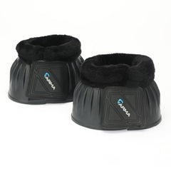 Shires Arma clochette face avant montrant coque caoutchouc protectrice