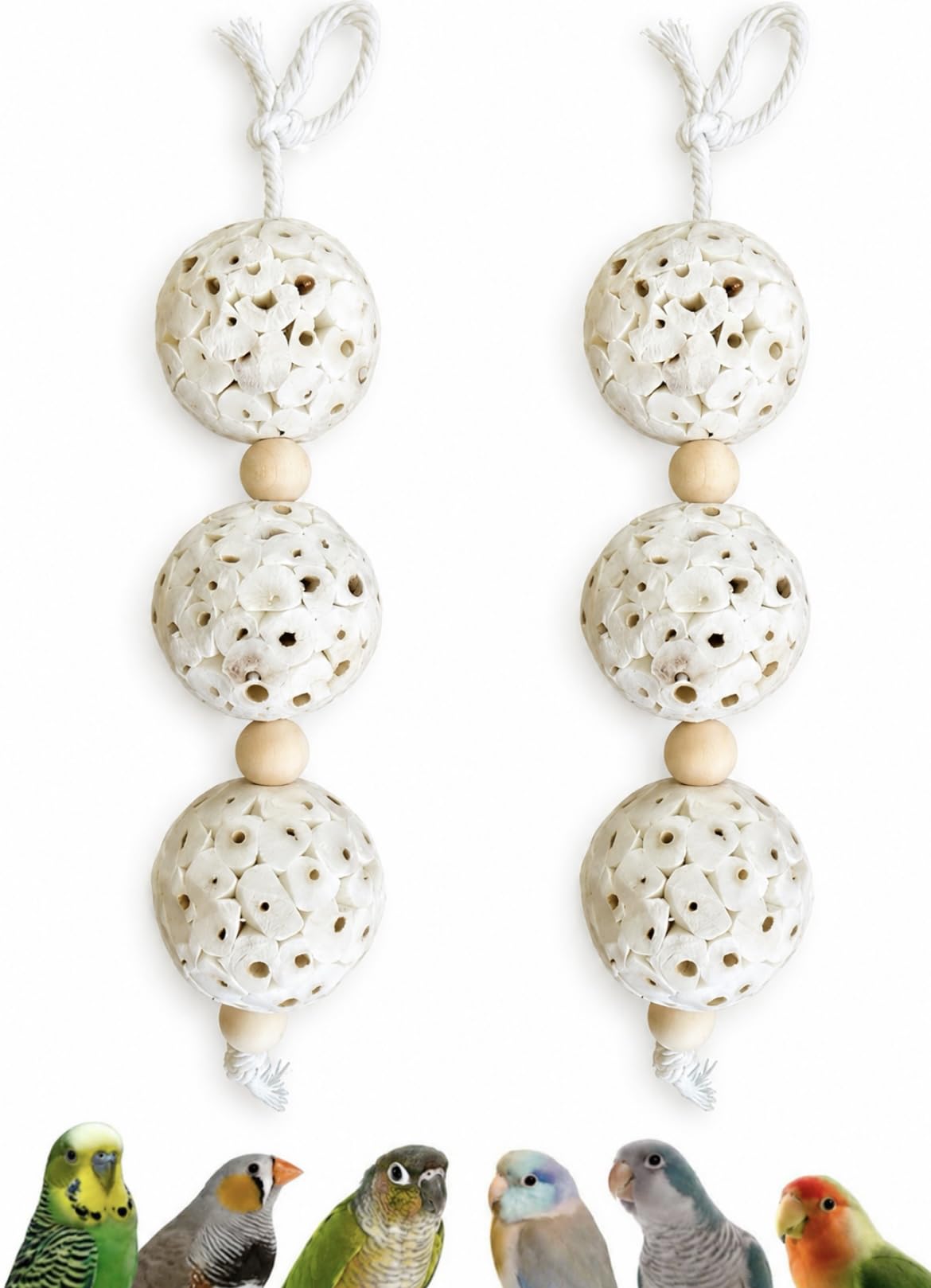 Generic vue avant du jouet suspendu prêt à accrocher dans la cage