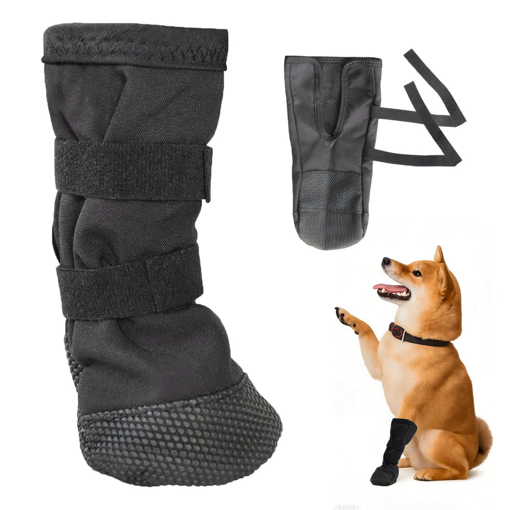 Shudyear vue avant de la bottine protectrice pour patte, maintien confortable