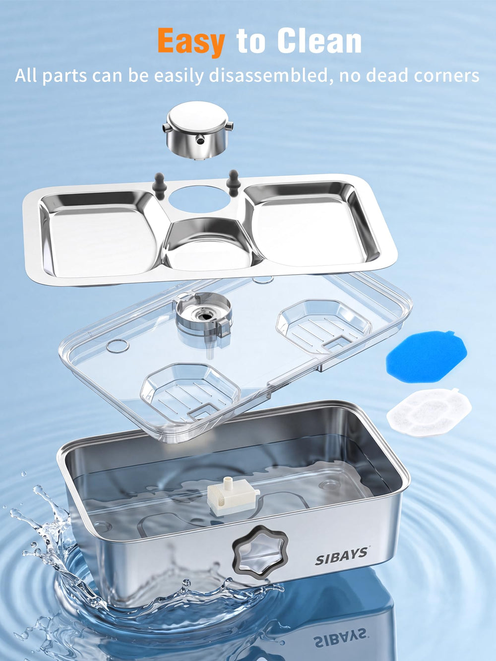 SIBAYS angle étiquette et mentions techniques pour identification produit